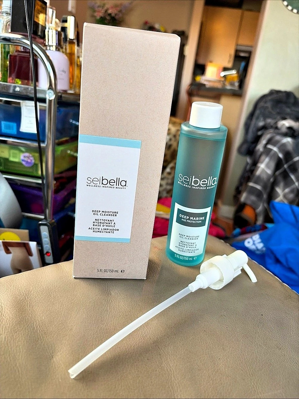 Seibella Deep Marine Facial Cleanser Blue NWT. 5 oz/150ml.